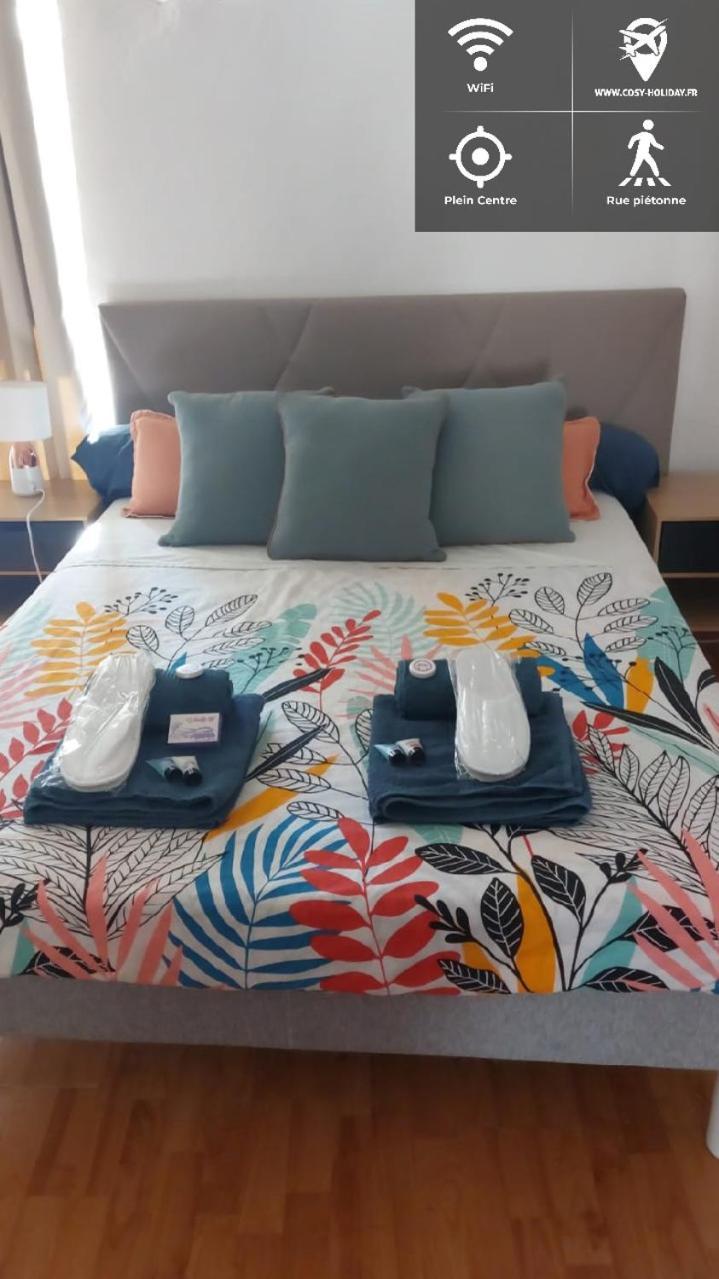 **** Very Central Ajaccio 36 Rue Fesch, Cosy Flat In City Center Pedestrian Street, Up To 4 People **** Экстерьер фото